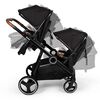 Baninni Twin Stroller Luiz Black