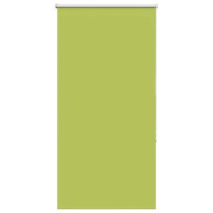 vidaXL Roller Blind Blackout Leaves Green 70x130 cm Fabric Width 65.7 cm Polyester