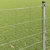 vidaXL Field Fence Silver 25 x 1.2 m Galvanised steel