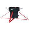vidaXL Christmas Tree Stand Green and Red 46x46x19 cm