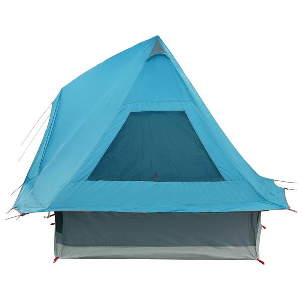 vidaXL Family Tent Tipi Blue 6-Person Waterproof