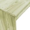 vidaXL Bar Table 170x60x110 cm Impregnated Pinewood