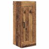 vidaXL Highboard Old Wood 34.5 x 34 x 180 cm Engineered Wood