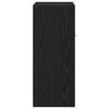 vidaXL Bathroom Cabinet Black Oak 60 x 33 x 80 cm Engineered Wood