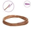 vidaXL Leather Cord Brown &Oslash;1.5 mm x 10 m Leather