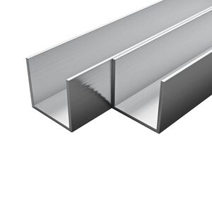 vidaXL Molding Aluminum