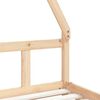 vidaXL Kids Bed Frame 90x200 cm Solid Wood Pine