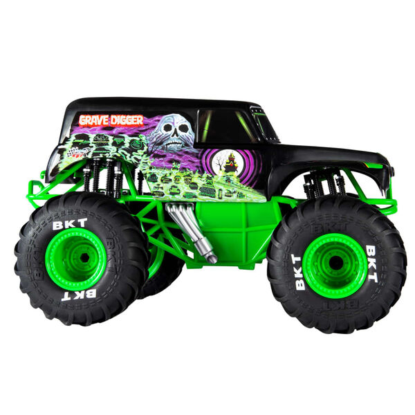 Monster Jam Truck Grave Digger with RC 1:15