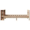 vidaXL Bookcase Bed without Mattress 100x200cm Solid Wood Pine