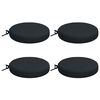 vidaXL 4-Piece Seat Cushions SOEST 4 pcs 100% Polyester Dark Blue