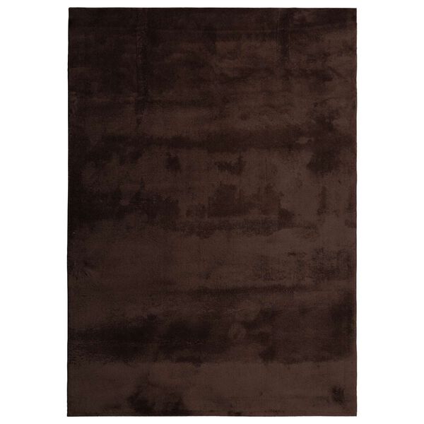 vidaXL Area Rugs Rectangular HUARTE Brown 280 x 200 cm Polyester