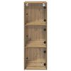 vidaXL Wall Cabinet Artisan Oak 35 x 37 x 102 cm Engineered Wood