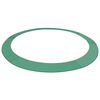 vidaXL Safety Pad PE Green for 15 Feet/4,57 m Round Trampoline