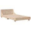 vidaXL Bed Frame without Mattress 90x190 cm Single Solid Wood Pine