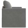 vidaXL Folding Sofa Bed Dark Grey 124 x 71 x 78 cm Velvet