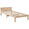 vidaXL Family Bed Frame No Mattress 240x200 cm Solid Wood Pine