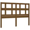vidaXL Bed Frame without Mattress Honey Brown 140x190 cm Solid Wood