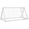 vidaXL Chicken Cage Silver 200x105x91 cm Galvanised Steel