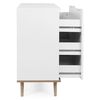 Finori Chest of Drawers G&ouml;teborg 1 White and Sonoma Oak