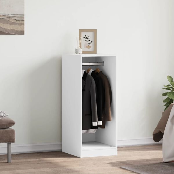 vidaXL Wardrobe White 48x41x102 cm Engineered Wood