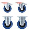 vidaXL 12 pcs Casters 100 mm