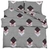 vidaXL Duvet Cover Set Multicolour 260x220 cm Cotton