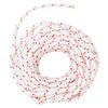 vidaXL Pull Starter Cord White and Red &Oslash;6 mm 10 m Nylon