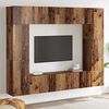 vidaXL TV Cabinet Set 8 pcs Old wood 80 x 30 x 30 cm Engineered wood