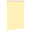 vidaXL Roller Blind Blackout Yellow 110x175 cm Fabric Width 105.7 cm Polyester