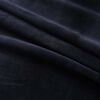 vidaXL Blackout Curtain with Metal Rings Velvet Black 290x245 cm