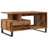 vidaXL Coffee Table Old Wood 90x49x45 cm Engineered Wood