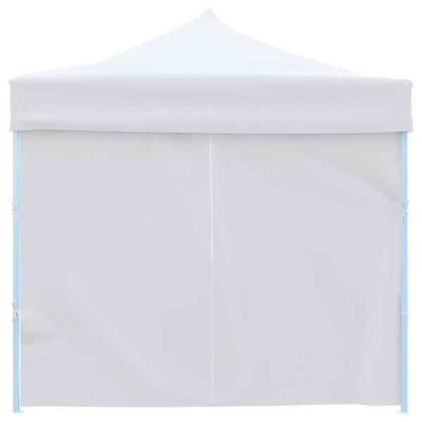 vidaXL Folding Pop-up Party Tent with 8 Sidewalls 3x9 m White