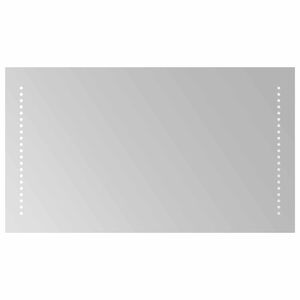 vidaXL LED Bathroom Mirror Transparent 70 x 40 cm Tempered Glass