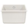 vidaXL Sink White 370 x 460 mm 80% Quartz and 20% Resin