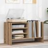 vidaXL Record Cabinet Artisan Oak 78.5 x 35 x 45 cm Engineered Wood