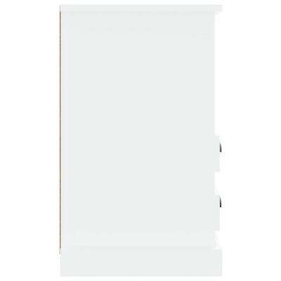 vidaXL Bedside Cabinet White 43x36x60 cm
