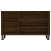 vidaXL Shoe Cabinet Brown Oak 102x36x60 cm Engineered Wood