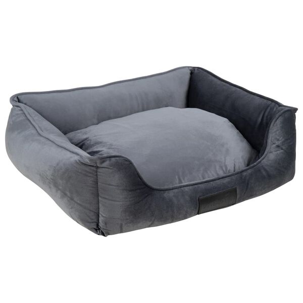 DISTRICT70 Pet Bed VELURO Grey S