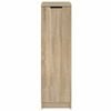 vidaXL Shoe Cabinet Sonoma Oak 30x35x100 cm Engineered Wood