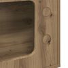 vidaXL Cat House Artisian Oak 51 x 30 x 52 cm Engineered Wood
