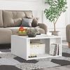 vidaXL Coffee Tables 4 pcs White 33x33x33 cm Engineered Wood