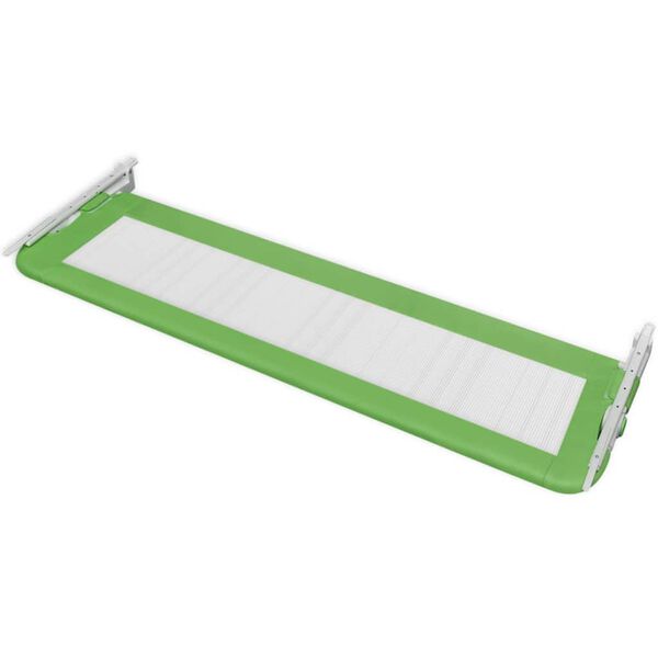 vidaXL Toddler Safety Bed Rail 150 x 42 cm Green