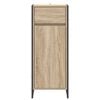 vidaXL Bathroom Cabinet Sonoma 40 x 30 x 100 cm Engineered Wood