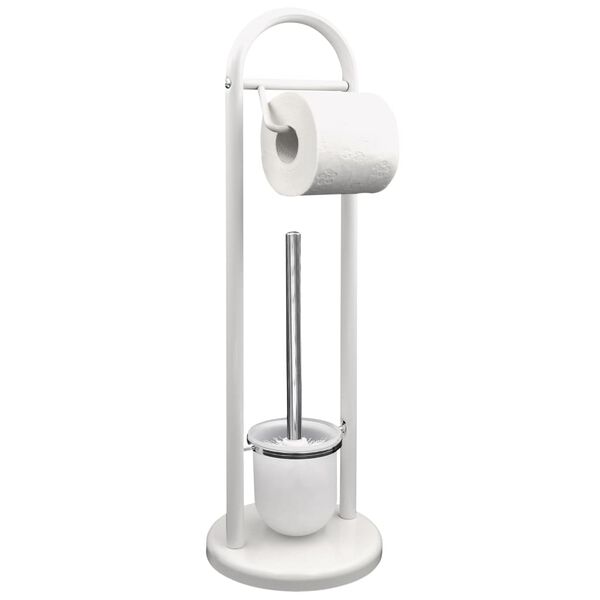 RIDDER 2-in-1 Toilet Brush Set Unique White