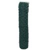 vidaXL Chain Link Fence Green 2 x 10 m Steel