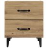 vidaXL Bed Cabinet 2 pcs Artisan Oak 40 x 35 x 47.5 cm Engineered Wood