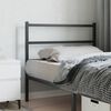 vidaXL Metal Replace Headboard Black 107 cm