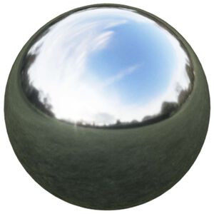vidaXL Mirror Ball &Oslash; 20 cm Silver Stainless Steel 201