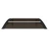 vidaXL Door Canopy Black 80x75 cm Polycarbonate