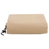 vidaXL Frost Protection Plant Fleece Covers 5 pcs Beige 1.55 x 1.55 m
